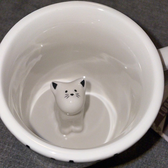 Cat Mom Coffee Mug - Cat Inside Mug! - Picture 3 of 5